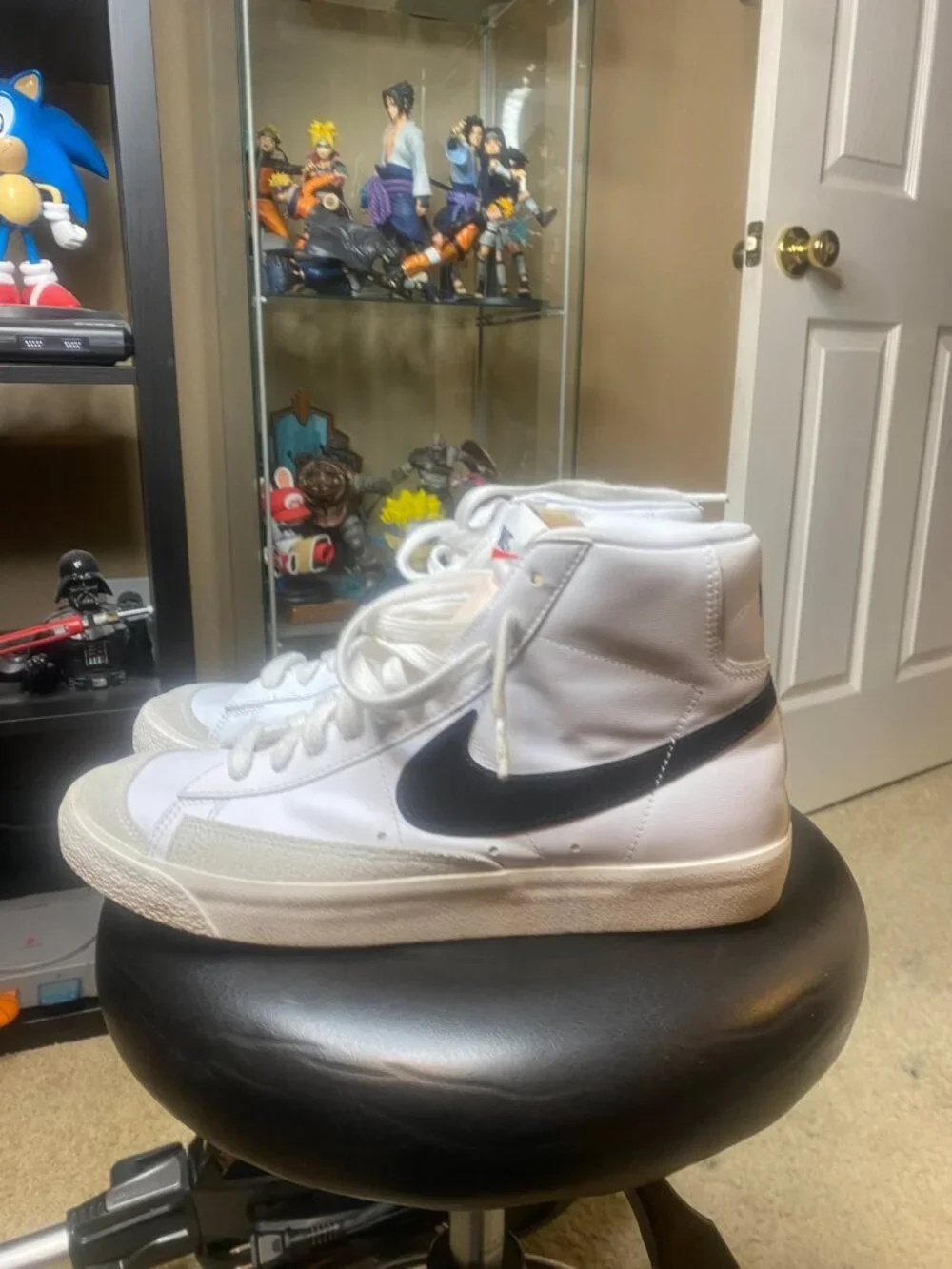Size 8.5 - Nike Blazer Mid 77 Vintage White Black 2024
